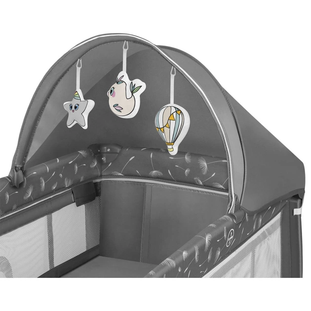 Дитячий манеж Lionelo Sven Plus Grey Concrete (LO-SVEN PLUS GREY CONCRETE) - picture 6