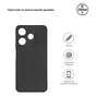 Чохол до мобільного телефона Armorstandart Matte Slim Fit Tecno Spark 10С Camera cover Black (ARM68917) - зменшене зображення 3