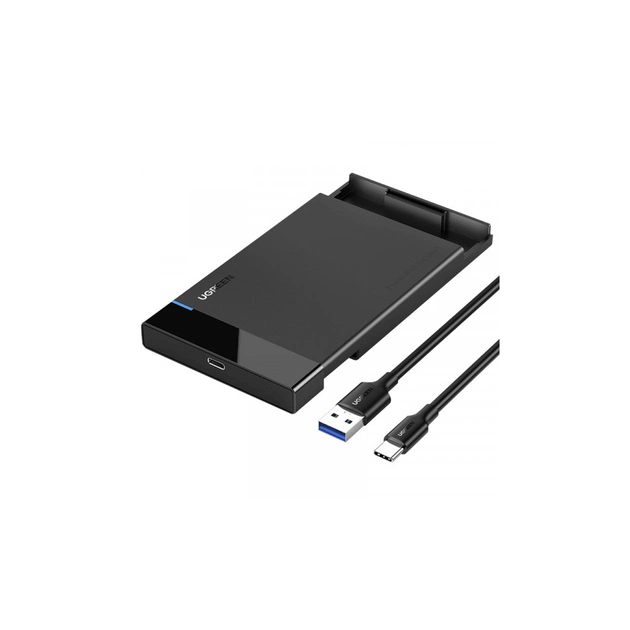 Кишеня зовнішня Ugreen USB 3.1 to 2.5" HDD/SSD US221 black (50743) - изображение 1