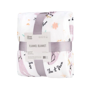 Плед Ardesto Flannel 100% поліестер, лінивці 160х200 см (ART0115PB) зображення 1