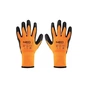 Захисні рукавиці Neo Tools латексне покриття, поліестер, р.9, помаранчево чорні (97-612-9) - уменьшенное изображение 1