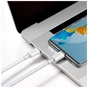 Дата кабель USB-C to USB-C 1.0m 100W white Baseus (CATYS-B02) - зменшене зображення 5