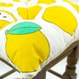 Подушка на стілець MirSon Бязь Принт 17-0531 Striped Lemon 50х50 см (2200006276890) - зменшене зображення 5