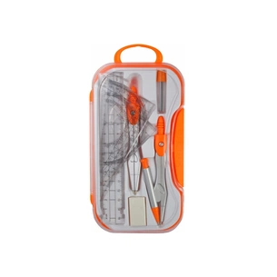 Готувальня Economix в кейсі з кнопкою 8 предметів, помаранчева (E81419) зображення 1