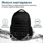 Рюкзак для ноутбука Promate 15.6" Rebel-BP Black (rebel-bp.black) - зменшене зображення 6