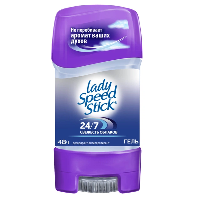 Антиперспірант Lady Speed Stick 24/7 Свіжість хмар 65 г (4606144004094) - зображення 1