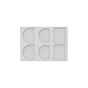 Форма для випікання Silikomart Chablon Buche 96x73 - 87x70 - 96x73 h 2 мм (CHA06 CHABLON BUCHE) - зменшене зображення 1