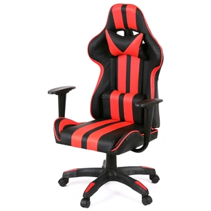 Крісло ігрове Аклас Стрік Light ANF Червоний (PU-чорний/червоний) (00160344) зображення 1