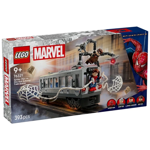 Конструктор LEGO Super Heroes Людина-Павук проти Дока Ока: Сцена в метро (76321) - зображення 1