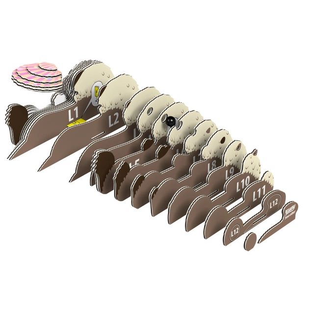 Пазл Eugy 3D Зоопарк Морська видра (XEG-060) - picture 3