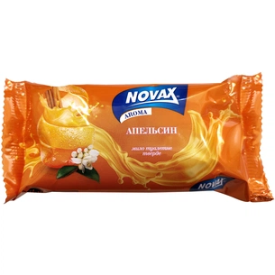 Тверде мило Novax Aroma Апельсин 140 г (4820195509517) зображення 1