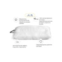 Подушка MirSon ортопедична DeLuxe Eco-Soft Silver 565 50х70 см (2200000625168) - зменшене зображення 2