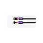 Патч-корд 1м, S/FTP cat 7 RJ-45 black Vention (ICDBF) - зменшене зображення 9