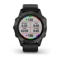 Смарт-годинник Garmin Fenix 6 Pro Sapphire Carbon Grey DLC with Black Band (010-02158-11/10) - зменшене зображення 6