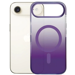 Чохол до мобільного телефона BeCover FIBRA Shock-Proof MagSafe Apple iPhone 17 Air Deep Purple (715453) зображення 1