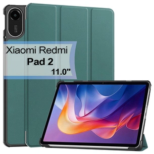 Чохол до планшета BeCover Smart Xiaomi Redmi Pad 2 11.0" Dark Green (713638) зображення 1