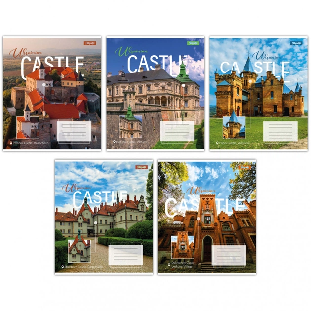Тетрадь 1 вересня 1В Russian castle 96 листов линия (767423) - изображение 1
