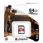 Карта памяти Kingston 64GB class 10 UHS-II U3 Canvas React Plus (SDR2/64GB) - уменьшенное изображение 3