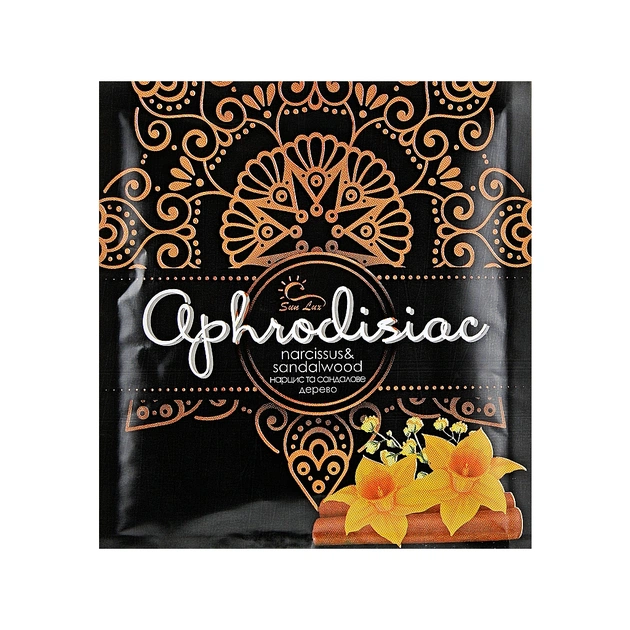 Ароматичне саше Sun Lux Aphrodisiac Нарцис та сандалове дерево (4820194880600) - picture 1
