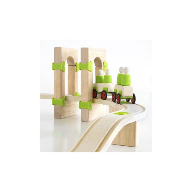 Залізниця Guidecraft Block Science Дорога, 55 деталей (G2100R) - picture 9