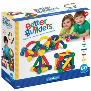 Конструктор Guidecraft Better Builders, 60 деталей (G8301) зображення 1