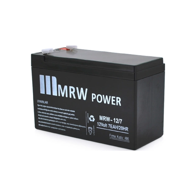 Батарея к ИБП Mervesan MRV-12/7, 12V 7Ah (MRW-12/7) - изображение 1