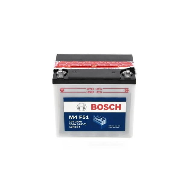 Акумулятор автомобільний Bosch 24A (0 092 M4F 510) - зображення 1