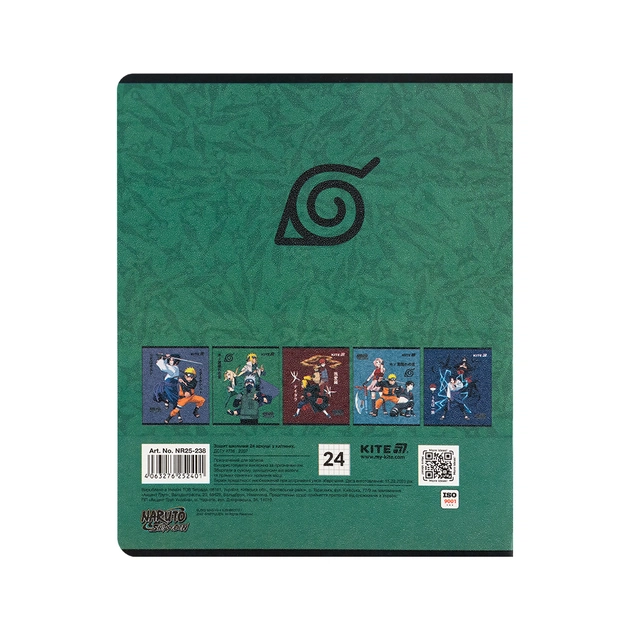 Зошит Kite Naruto, 24 аркуші, клітинка (NR25-238) - picture 8