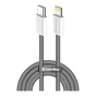 Дата кабель USB-C to Lightning 1.0m 27W black ColorWay (CW-CBPDCL061-BK) - preview 1