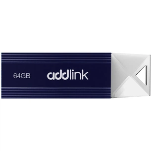 USB флеш накопичувач AddLink 64GB U12 Dark Blue USB 2.0 (ad64GBU12D2) зображення 1
