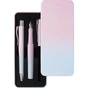 Ручка шариковая Faber-Castell набор ручек POLY Ball Set в металлическом пенале (перо М + шарик. ручка), цвет корпуса розово-го (33116) - уменьшенное изображение 2