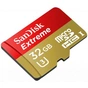 Карта пам'яті SanDisk 32GB microSDHC Class 10 UHS-I U3 (SDSDQXN-032G-G46A) - зменшене зображення 1
