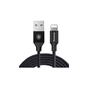 Дата кабель USB 2.0 AM to Lightning 1.2m 2A Yiven Black Baseus (CALYW-01) - уменьшенное изображение 1