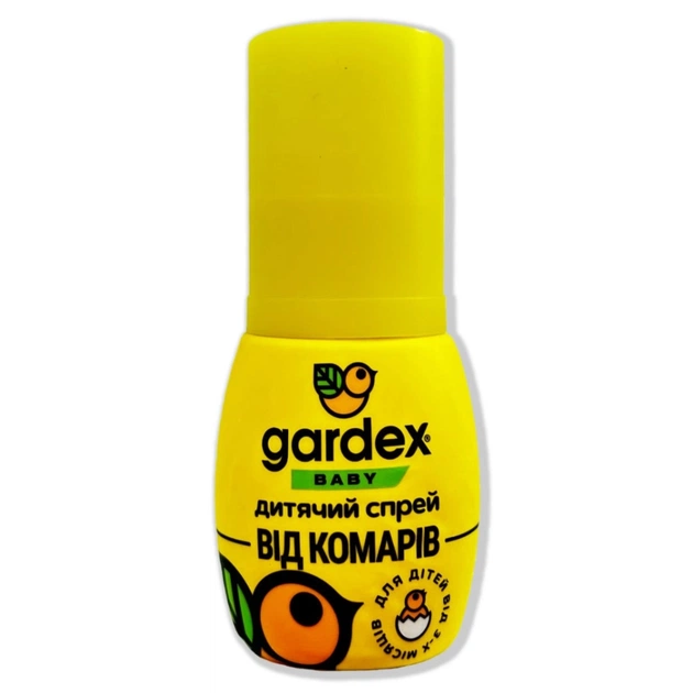 Спрей от насекомых Gardex Baby Детский От комаров 50 мл (4820184440180) - изображение 1