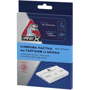Пастка для тарганів iRex Клейова від тарганів та мурах 2 шт. (4820184442672) зображення 1