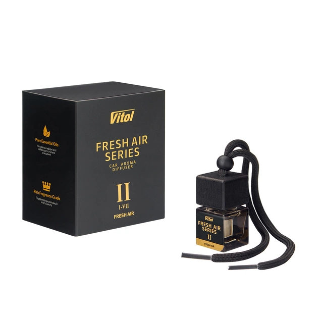 Ароматизатор для автомобиля Vitol Osvizhuvach povitrya VITOL Fresh Air Series II 8ml V23032 (V23032) - изображение 1