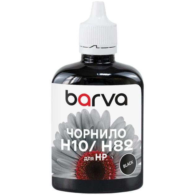Чорнило Barva HP 10/13/82/88 100ml black, pigment (H10-667) - зображення 1