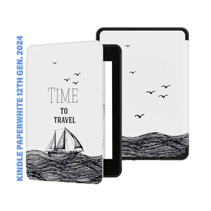 Чохол до електронної книги BeCover Smart Case Amazon Kindle Paperwhite 12th Gen. 2024 7"/Colorsoft (2024) Time To Travel (712859) зображення 1