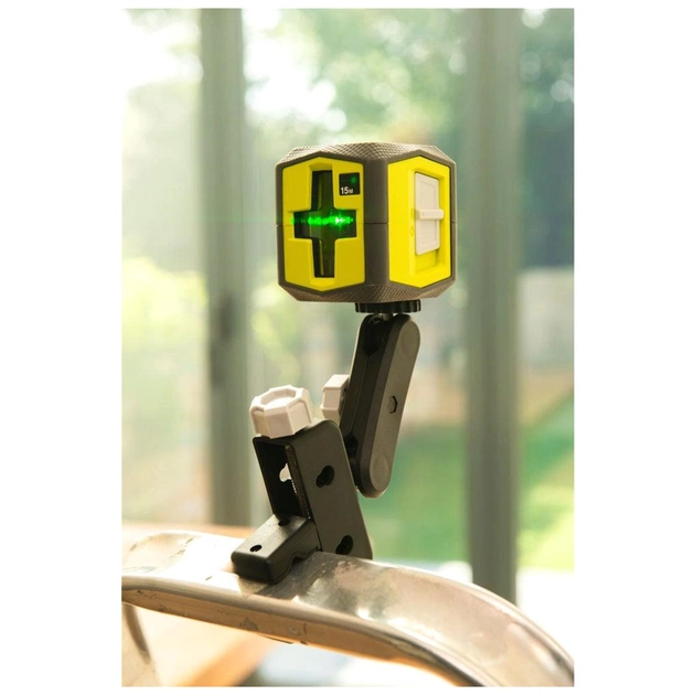 Лазерний нівелір Ryobi RBCLLG1 до 15м, перехресний, зелений промінь (5133004864) - picture 2