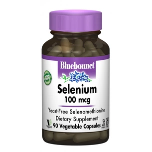 Мінерали Bluebonnet Nutrition Селен 100 мкг, 90 гелевих капусул (BLB-00739) зображення 1
