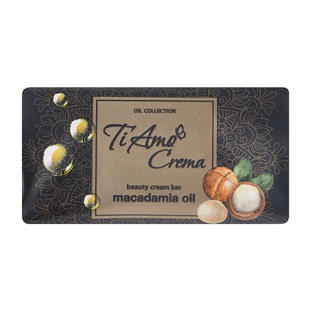Тверде мило Ti Amo Crema з олією макадамії 125 г (4820195508091) - зображення 1