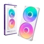 Кулер до корпусу NZXT F280 RGB Core Fan (Single Frame) - White (RF-U28HF-W1) - зменшене зображення 7