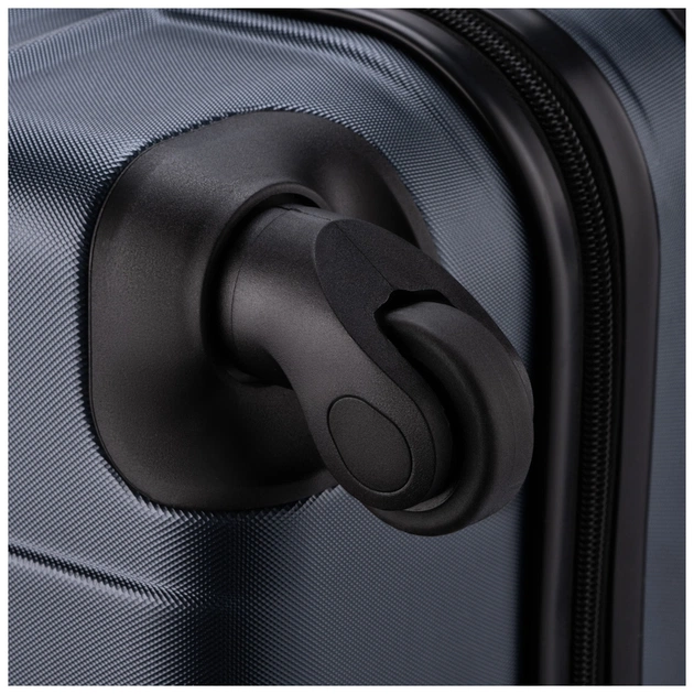 Валіза Wenger Amplar, велика, пластик, 4 колеса, синя (653141) - зображення 11