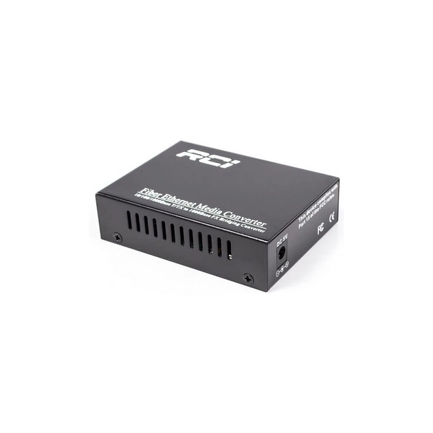 Медіаконвертер RCI 1G, SFP slot, RJ45, standart size metal case (RCI300S-G) - picture 3