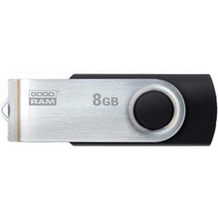 USB флеш накопичувач Goodram 8GB UTS3 (Twister) Black USB 3.0 (UTS3-0080K0R11) зображення 1