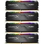 Модуль пам'яті для комп'ютера DDR4 128GB (4x32GB) 3600 MHz HyperX Fury RGB Kingston Fury (ex.HyperX) (HX436C18FB3AK4/128) - зменшене зображення 1