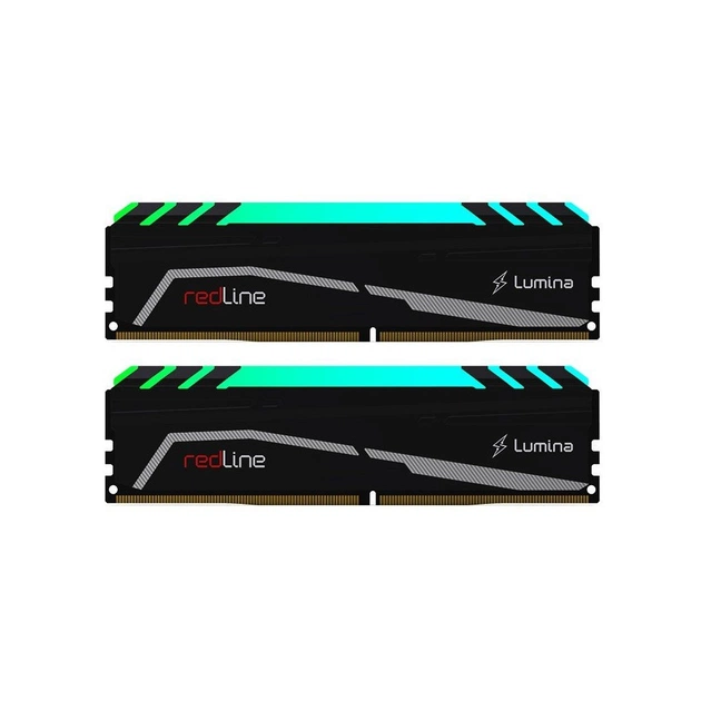 Модуль пам'яті для комп'ютера DDR4 32GB (2x16GB) 3600 MHz Redline Lumina RGB Mushkin (MLA4C360JNNM16GX2) - изображение 1