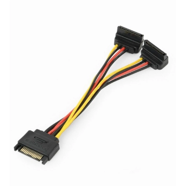 Кабель живлення SATA power 0.15m Cablexpert (CC-SATAM2F-02) - picture 2