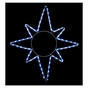 Гірлянда Delux Motif flash Star 65 х 75 см білий IP44 EN (90012985) - зменшене зображення 1