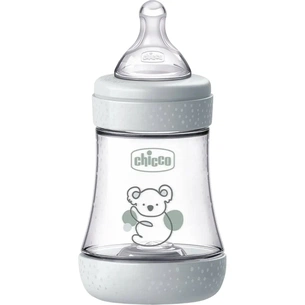 Бутылочка для кормления Chicco Perfect 5 із силіконовою соскою 0+ місяців 150 мл Сіра (20211.32.40) изображение 1